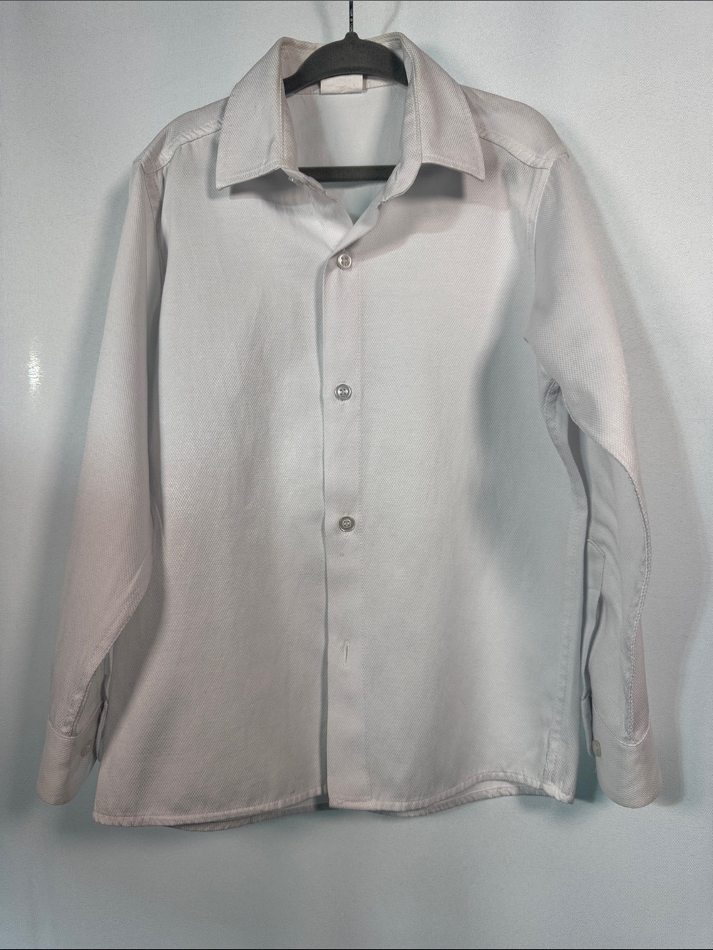 Classic White Button-Down Shirt for Kids